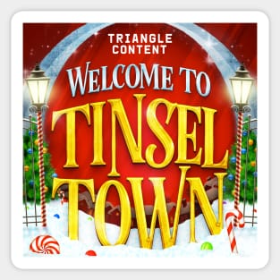 Welcome to Tinsel Town cover art Sticker